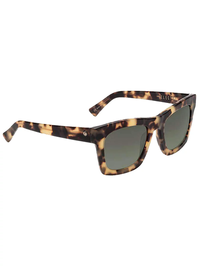 Electric Crasher 53 Matte Tortoise Shell Sunglasses grey polar