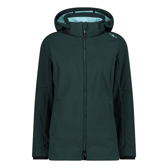 Cmp Softshell Long Fit 3a22226 Jacket Green XS Woman