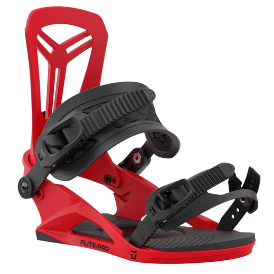 Union Binding Flite Pro Snowboard Bindings Red M
