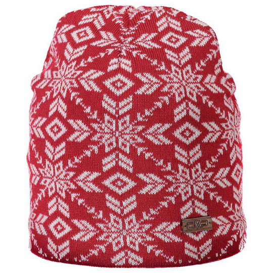 Cmp Knitted 5505036 Beanie Red Woman