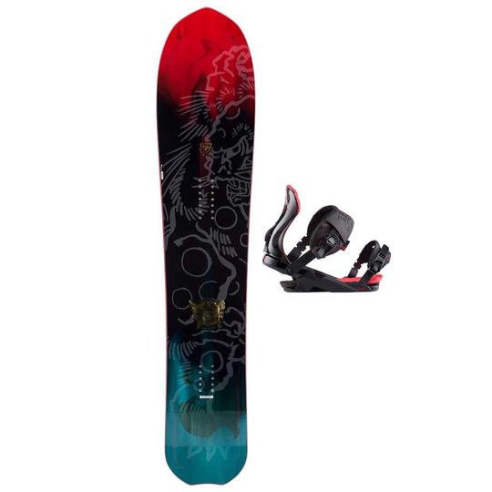 Rossignol Xv Sashimi+cobra S/m Snowboard Multicolor 152