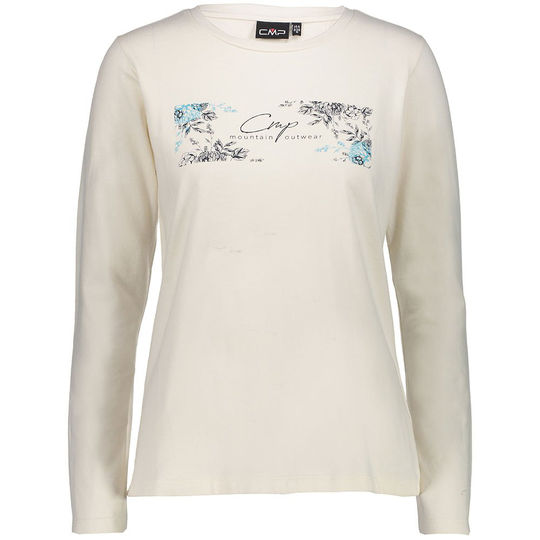 Cmp 39u3486 Long Sleeve T-shirt White 2XS Woman