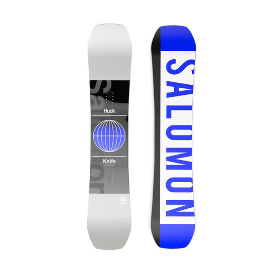 Salomon Huck Knife Grom Snowboard Junior Blue,Grey 130