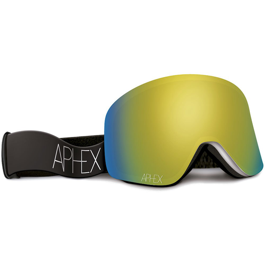 Aphex Oxia Ski Goggles Golden Revo Gold/CAT3