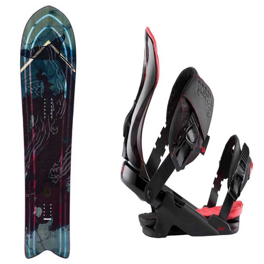 Rossignol Xv Sushi Wide+cobra S/m Snowboard Multicolor 145
