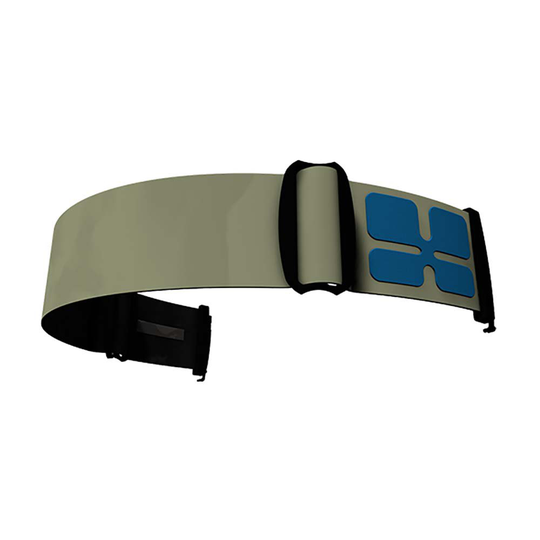 Aphex New Terre+logo Blue Goggle Straps Green