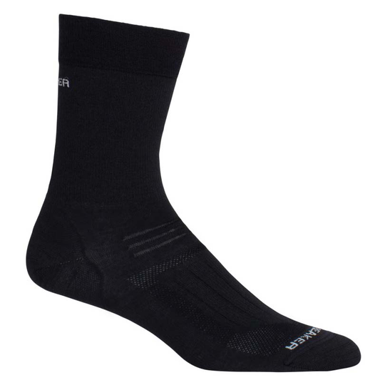 Icebreaker Hike Ultra Light Liner Crew Merino Socks Black EU 35-37 Woman