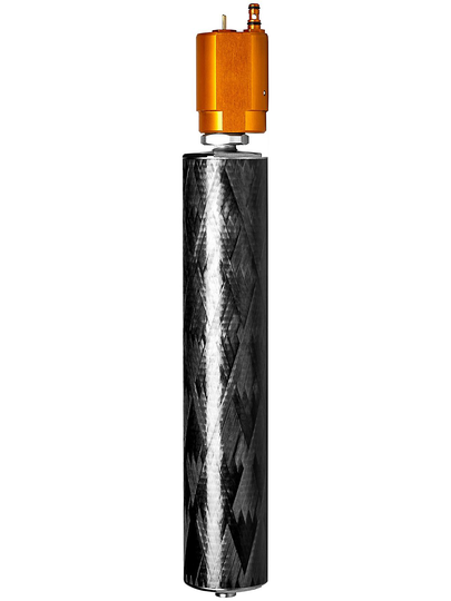 ABS P.RIDE Carbon Inflator silver