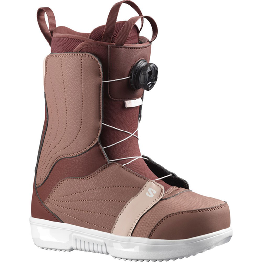 Salomon Pearl Boa Snowboard Boots Brown 23.5