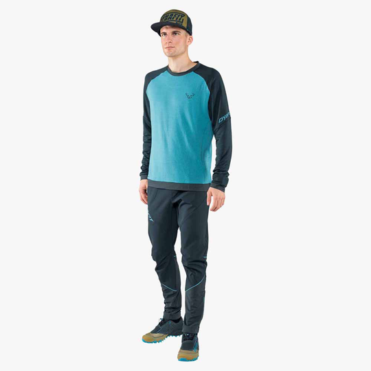 Dynafit Transalper Warm Pants Blue S Man