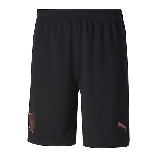 2020-2021 Manchester City Away Football Shorts (black)