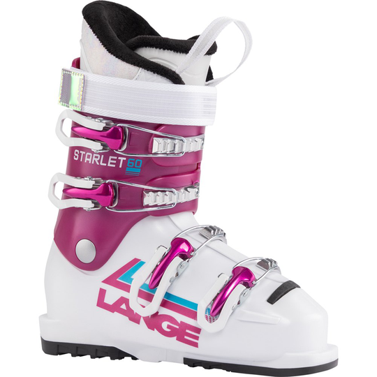 Lange Starlet 50 Kids Alpine Ski Boots Pink 19.5