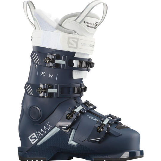 Salomon S Max 90 Alpine Ski Boots Woman Blue 22.0-22.5