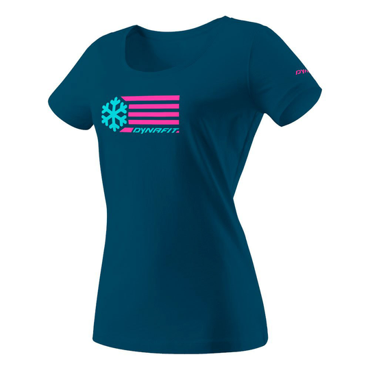Dynafit Graphic Short Sleeve T-shirt Blue DE 42 Woman