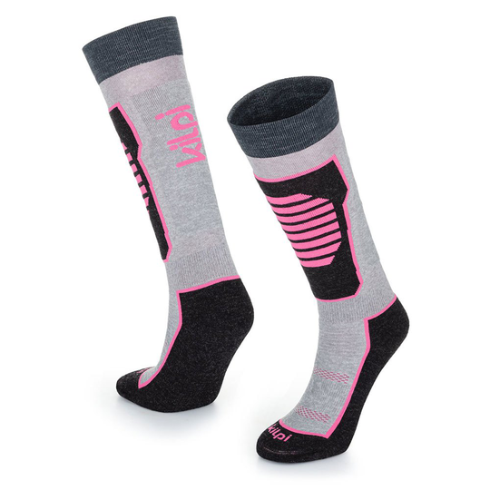 Kilpi Anxo Junior Long Socks Grey,Pink EU 27 Boy