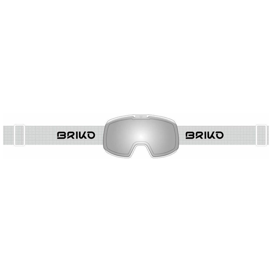 Briko Nyira Photochromic Ski Goggles White Photocromic DL/CAT1-3