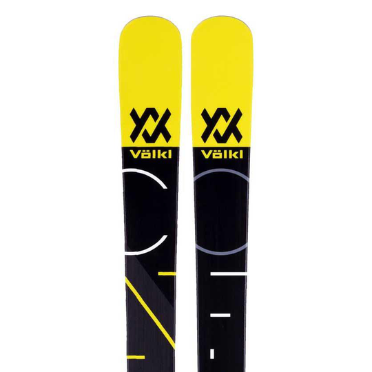 Volkl Confession Flat Alpine Skis Yellow,Black 179