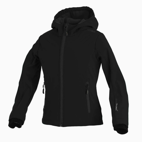 Cmp Fix Hood 3a29385n Jacket Black 4 Years Boy