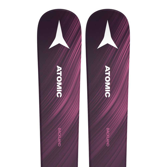 Atomic N Backland 110-130 Girl Alpine Skis Purple 130