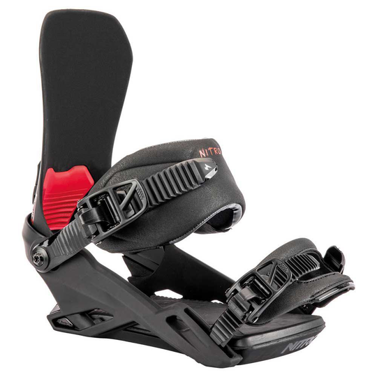 Nitro One Snowboard Bindings Black L