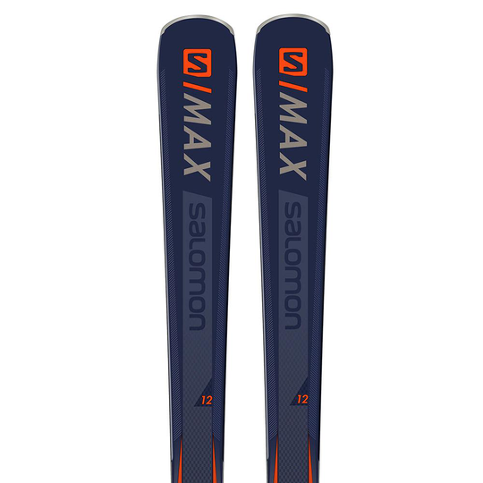 Salomon E S/max 12+z12 Walk F80 Alpine Skis Blue 175