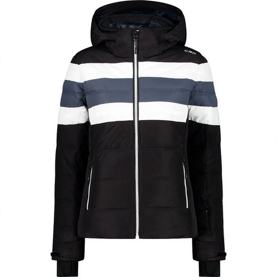 Cmp Zip Hood 31w0246 Jacket Black 2XS Woman