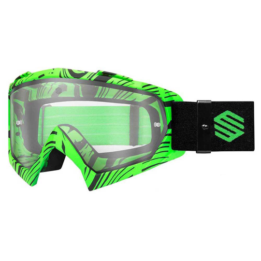 Siroko H1 Avalanche Goggles Green Clear/CAT0
