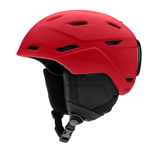 Smith Mission Helmet Red 63-67 cm