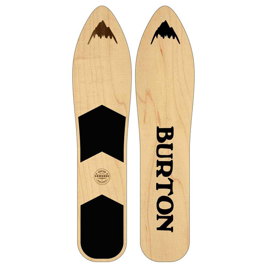 Burton The Throwback Snowboard Brown 100