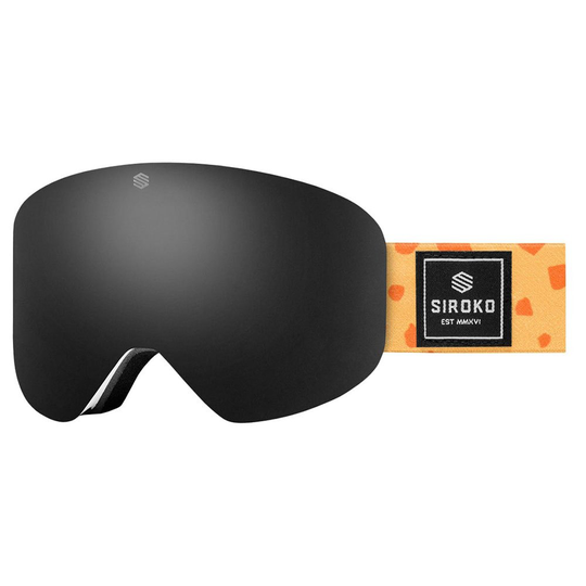Siroko Gx Ice Lake Ski Goggles Black Grey Mirror/CAT3