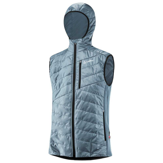 Loeffler Pl60 Primaloft Gold Vest Grey S Man