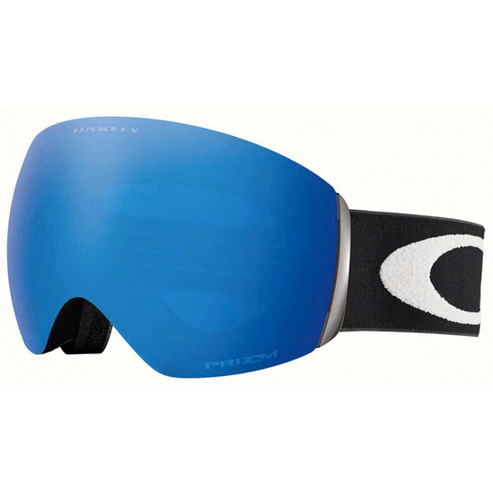 Oakley Flight Deck Prizm Ski Goggles White,Black Prizm Sapphire Iridium/CAT3-2