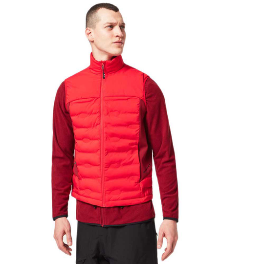 Oakley Apparel Ellipse Rc Quilted Vest Red S Man