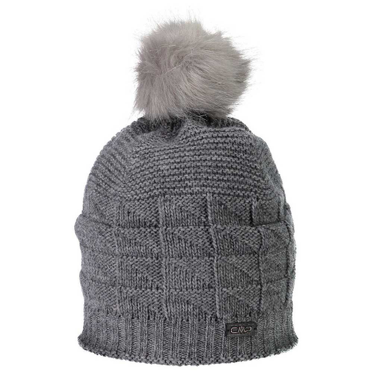 Cmp Knitted 5505047 Beanie Grey Woman