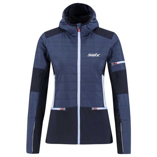 Swix Horizon Jacket Blue S Woman