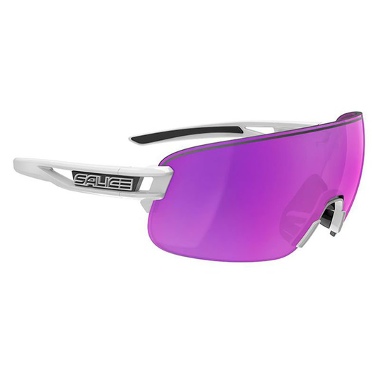 Salice 020 Rw Hydro+spare Lens Sunglasses White Mirror RW Hydro Purple/CAT3 + Clear/CAT0