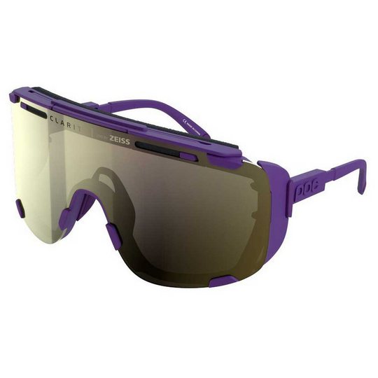 Poc Devour Glacial Sunglasses Purple Clarity Universal / Spektris Ivory/CAT3