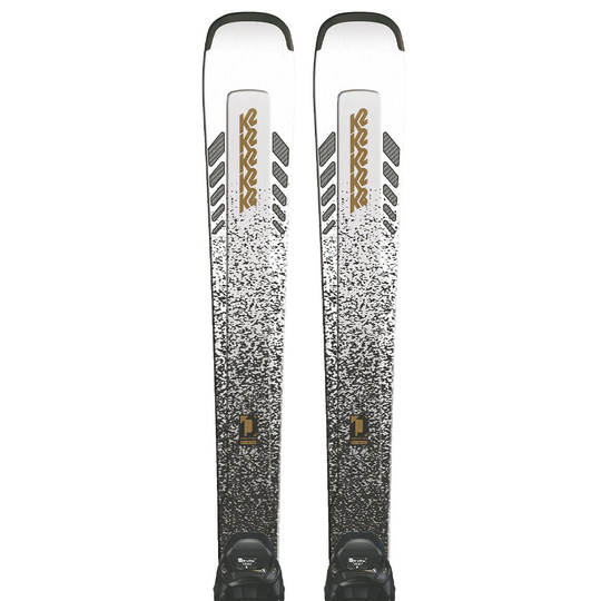 K2 Disruption Mti+erc 11 Tcx Light Black+anthracite Woman Alpine Skis Black 153